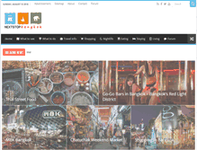 Tablet Screenshot of nextstopbangkok.com